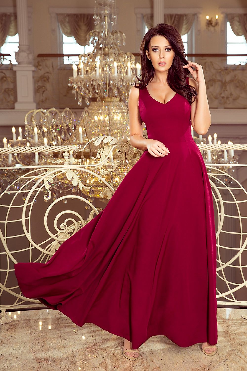  Langes Kleid model 131669 Numoco 