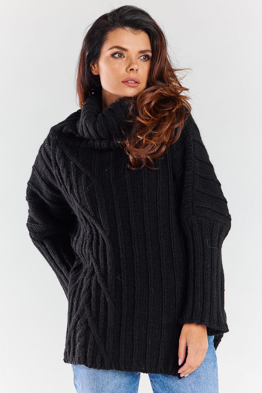  Rollkragenpullover model 173939 awama 